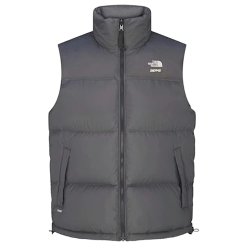 SKIMS x The North Face 1996 Nuptse Gray Vest