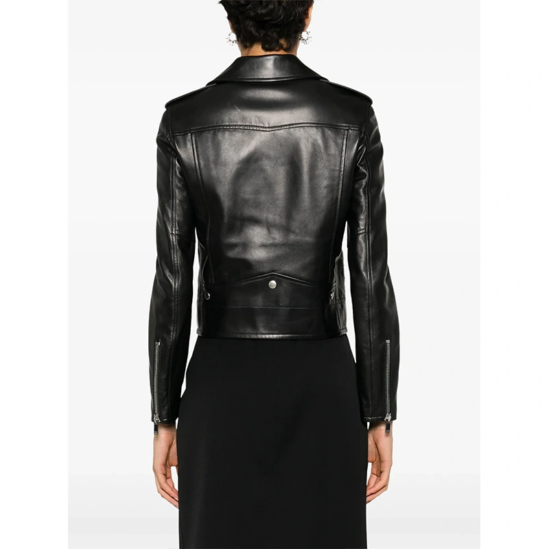 Saint Laurent Leather Jacket - Image 5