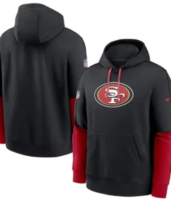 San Francisco 2024 Sideline Club Pullover Black Hoodie