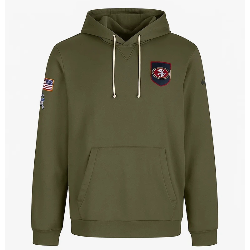 San Francisco 49ers Salute To Service Hoodie