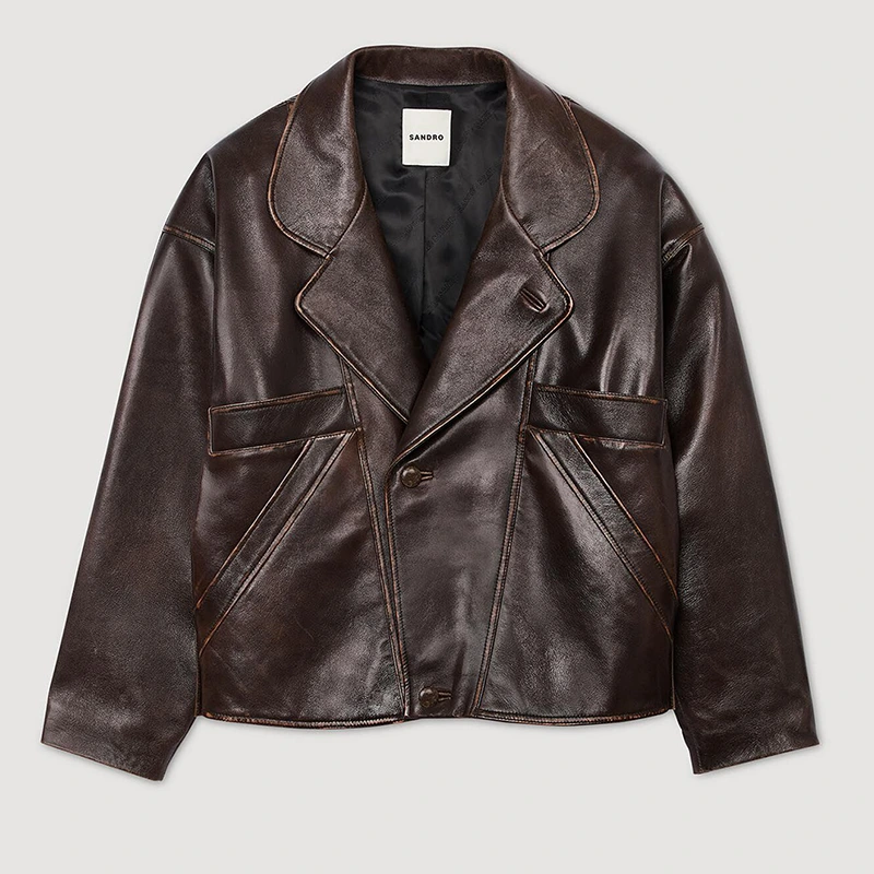 Sandro Leather Jacket