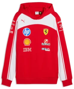 Scuderia Ferrari 2026 Team Red Hooded Sweat