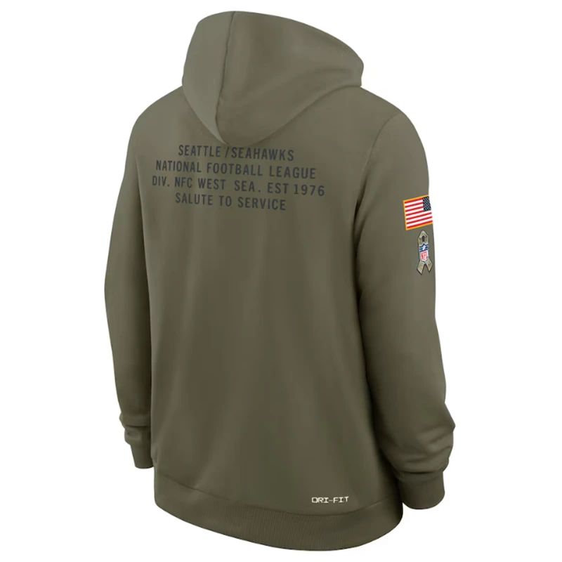 Seattle Seahawks Salute To Service Hoodie - Image 2