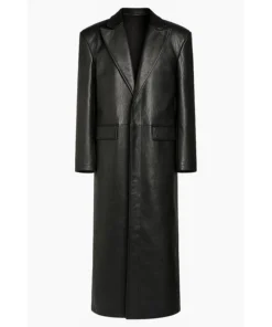 Seth Rollins Monday Night RAW Black Leather Long Coat