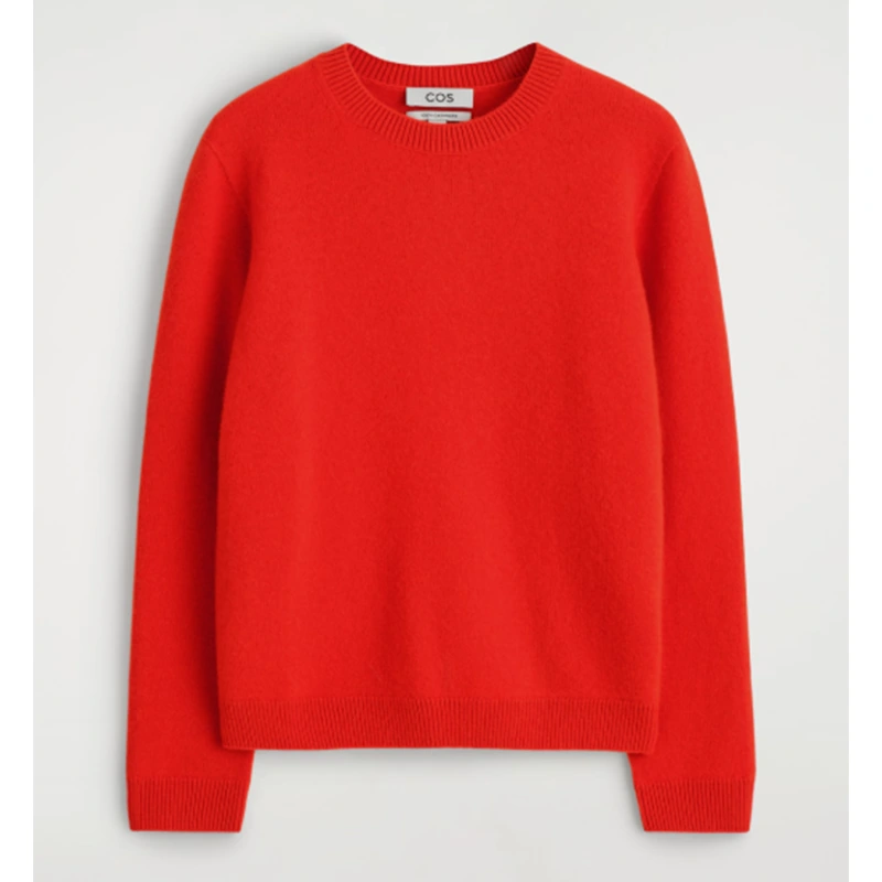 Shrinking S03 Christa Miller Crewneck Red Sweater