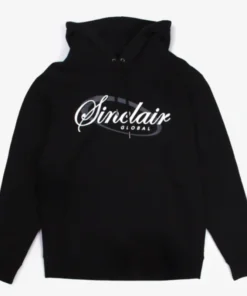 Sinclair Global Pullover Black Hoodie