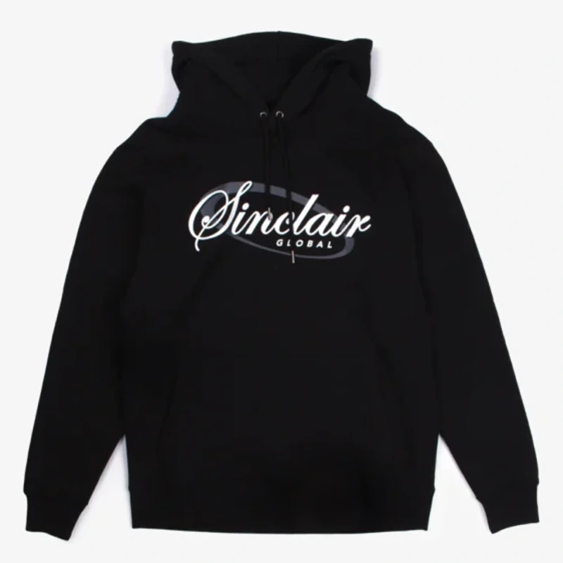 Sinclair Global Pullover Black Hoodie