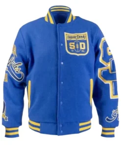 Snoop Dogg AFL Limited Edition Blue Bomber Jacket