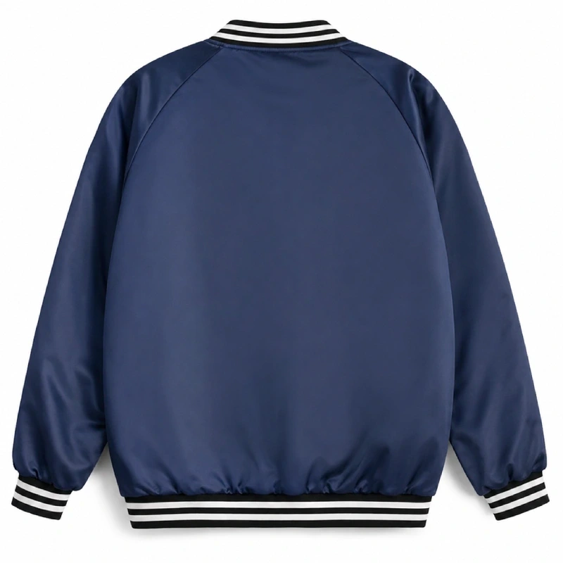 Southern University Jaguars Inner Drive Varsity Rhinestone Navy Jacket - Image 2