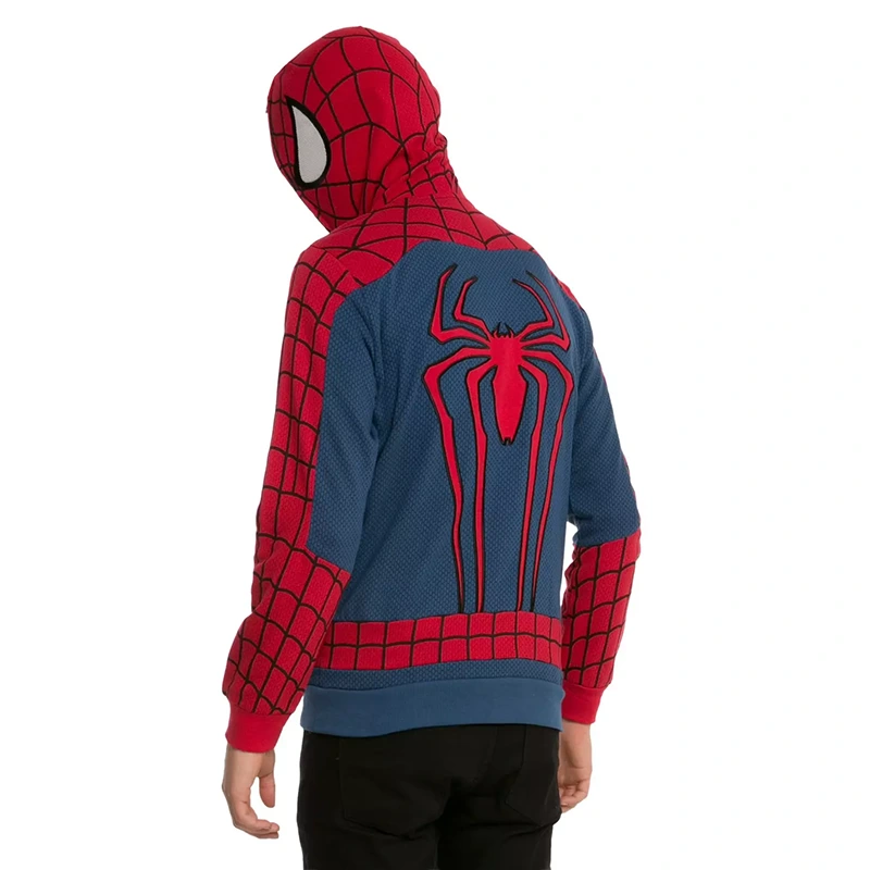 Spiderman Zip Up Hoodie - Image 2