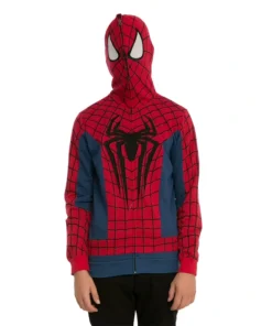 Spiderman Zip Up Hoodie