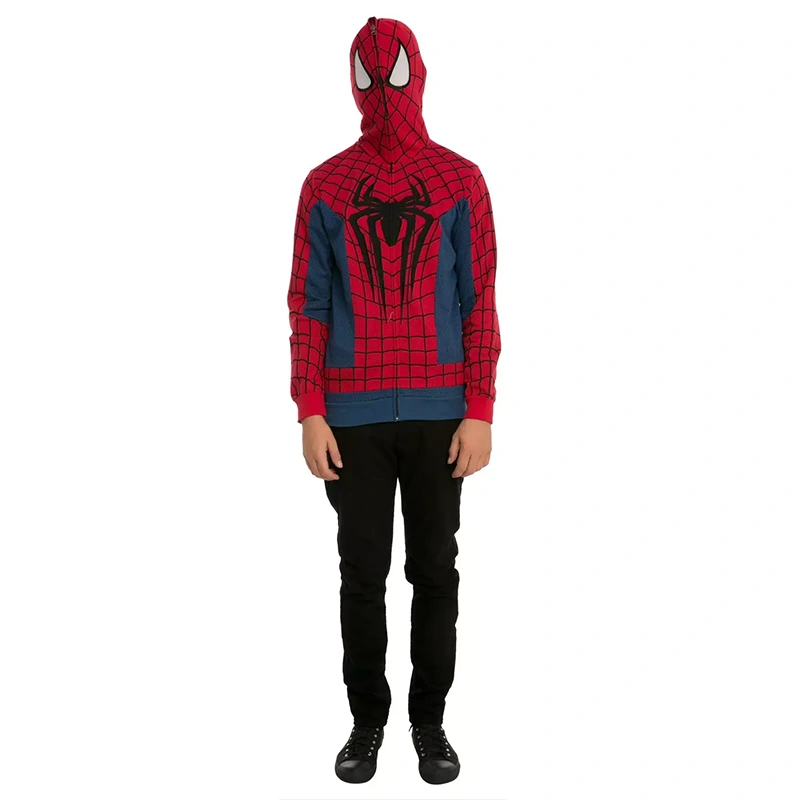 Spiderman Zip Up Hoodie - Image 3