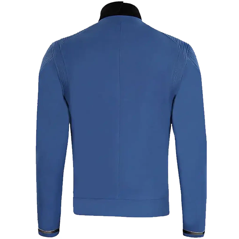 Star Trek Spock Ethan Peck Blue Jacket - Image 2
