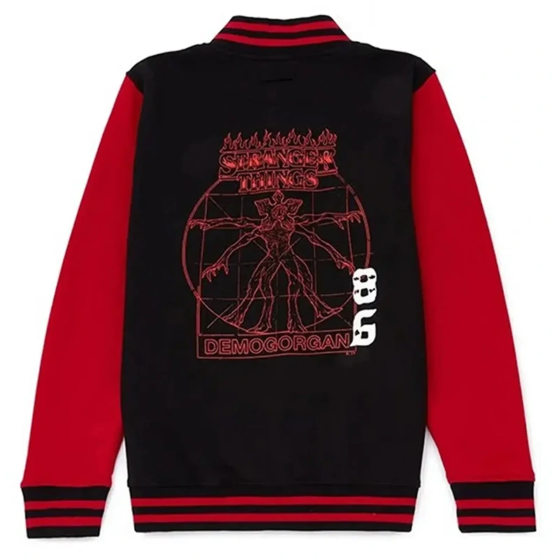 Stranger Things Demogorgon Wool Varsity Jacket - Image 2