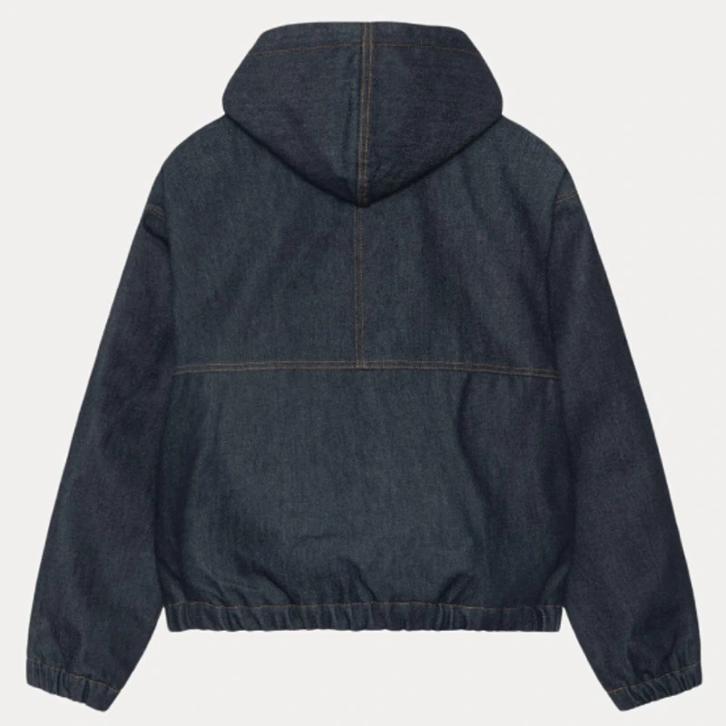 Stussy Insulated Work Jacket Raw Denim - Image 2