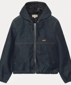 Stussy Insulated Work Jacket Raw Denim