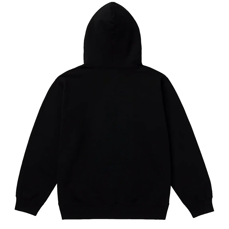 Supreme Cross Box Logo Black Hoodie - Image 2
