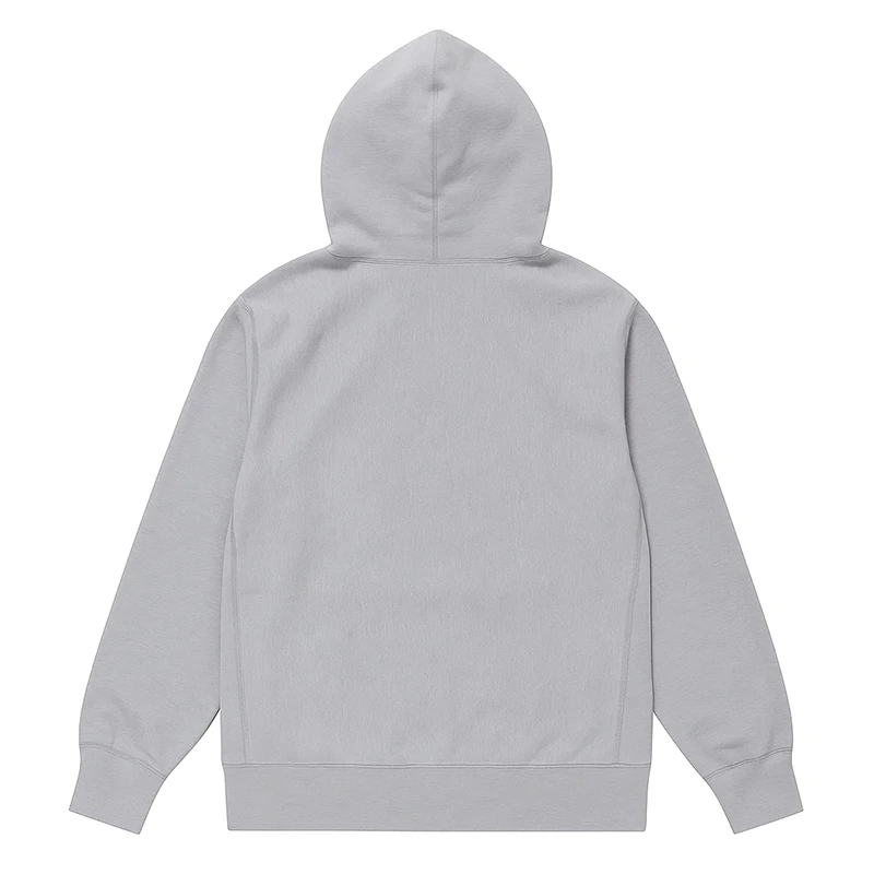 Supreme Cross Box Logo Gray Hoodie - Image 2