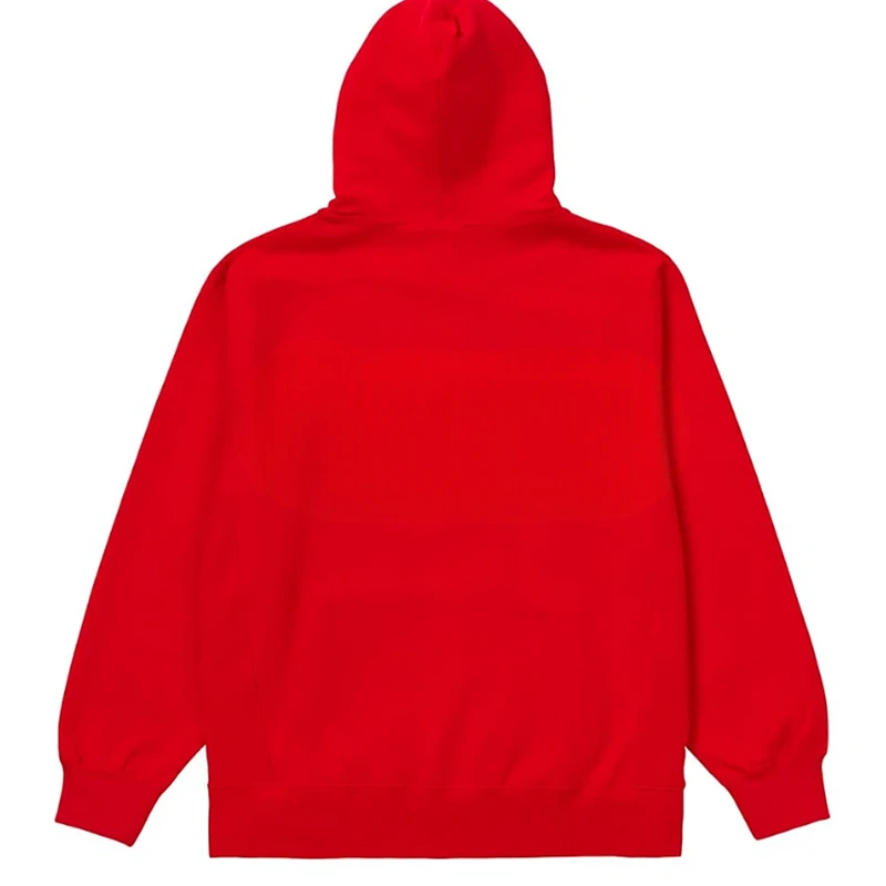 Supreme Cross Box Logo Red Hoodie - Image 2
