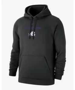 TCU Club Fleece Men’s Nike College Black Hoodie