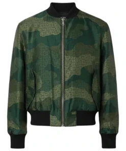 The Voice S28 Michael Buble Camo Bomber Jacket