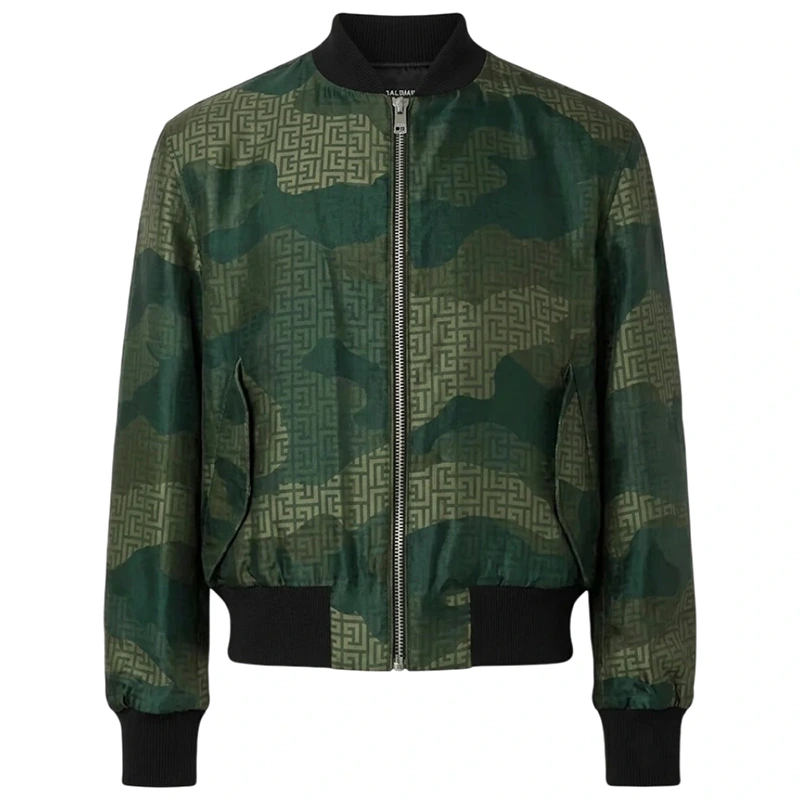 The Voice S28 Michael Buble Camo Bomber Jacket