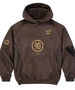 Travis Scott Cactus Jack x Total 90 Earth Brown Hoodie