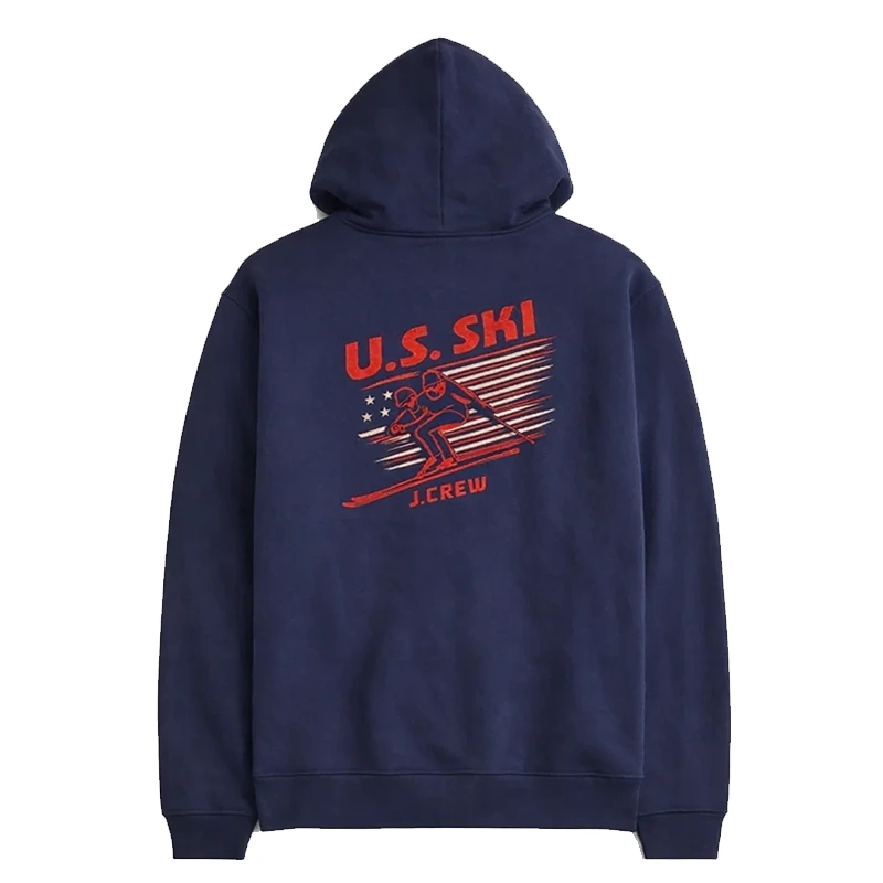 U.S. Ski & Snowboard by J.Crew Blue Hoodie - Image 2