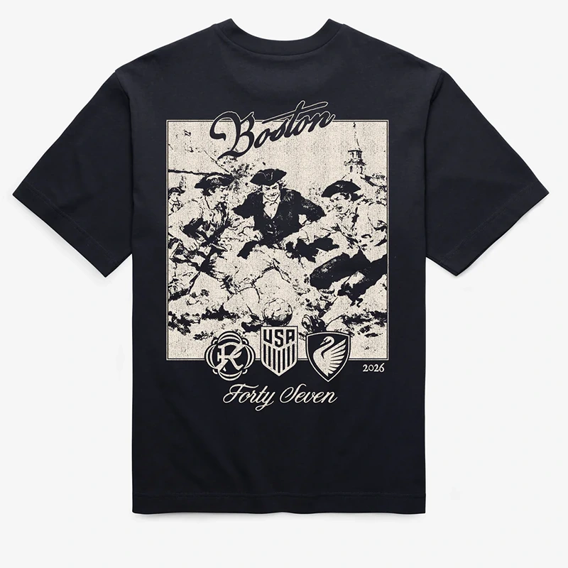 USMNT '47 Foundation Black Tee - Image 3