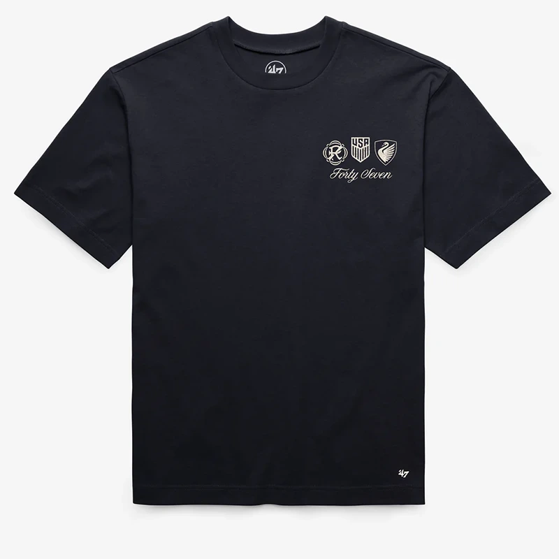 USMNT '47 Foundation Black Tee - Image 2