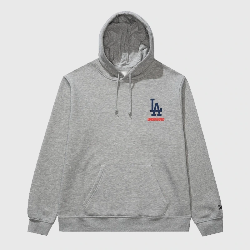 Undefeated x NE x Dodgers Stacked Logo Hoodie