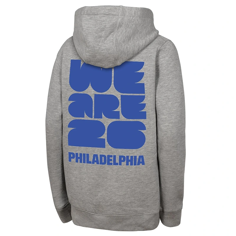 Unisex 2026 World Cup Philadelphia Grey Hoodie - Image 3