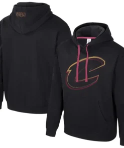 Unisex Cleveland Cavaliers Stadium Essentials Black Elementized Hoodie