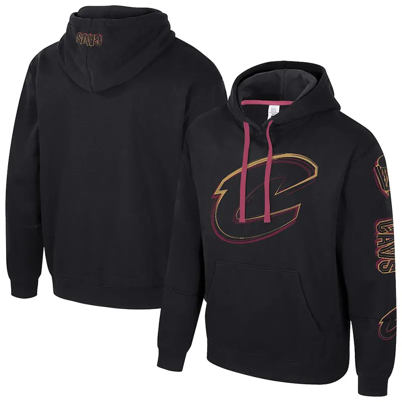 Unisex Cleveland Cavaliers Stadium Essentials Black Elementized Hoodie