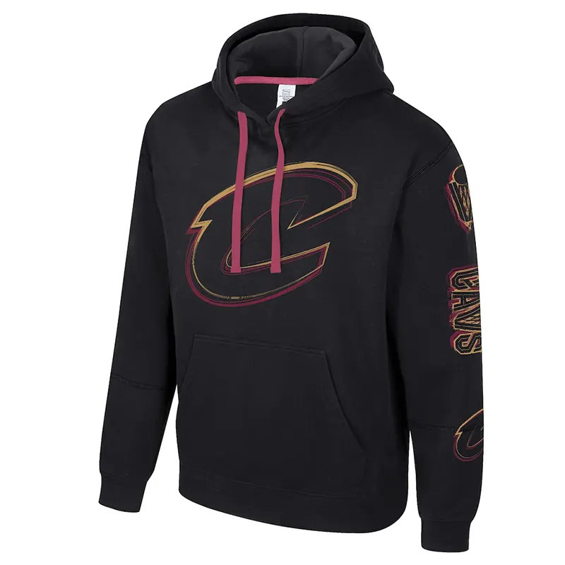 Unisex Cleveland Cavaliers Stadium Essentials Black Elementized Hoodie - Image 2