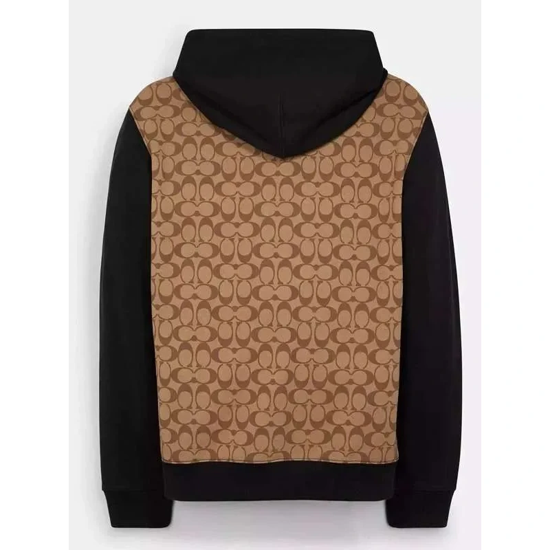 Unisex Coach Khaki Hoodie - Image 2