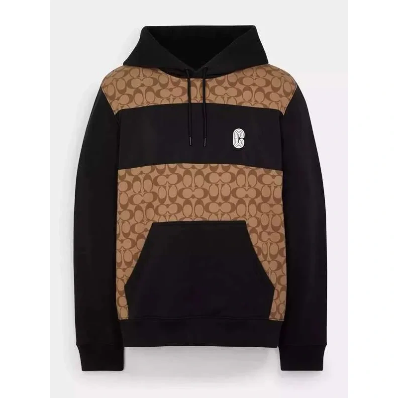 Unisex Coach Khaki Hoodie