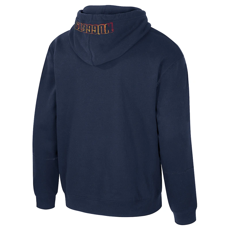Unisex Denver Nuggets Stadium Essentials Navy Elementized Hoodie - Image 3