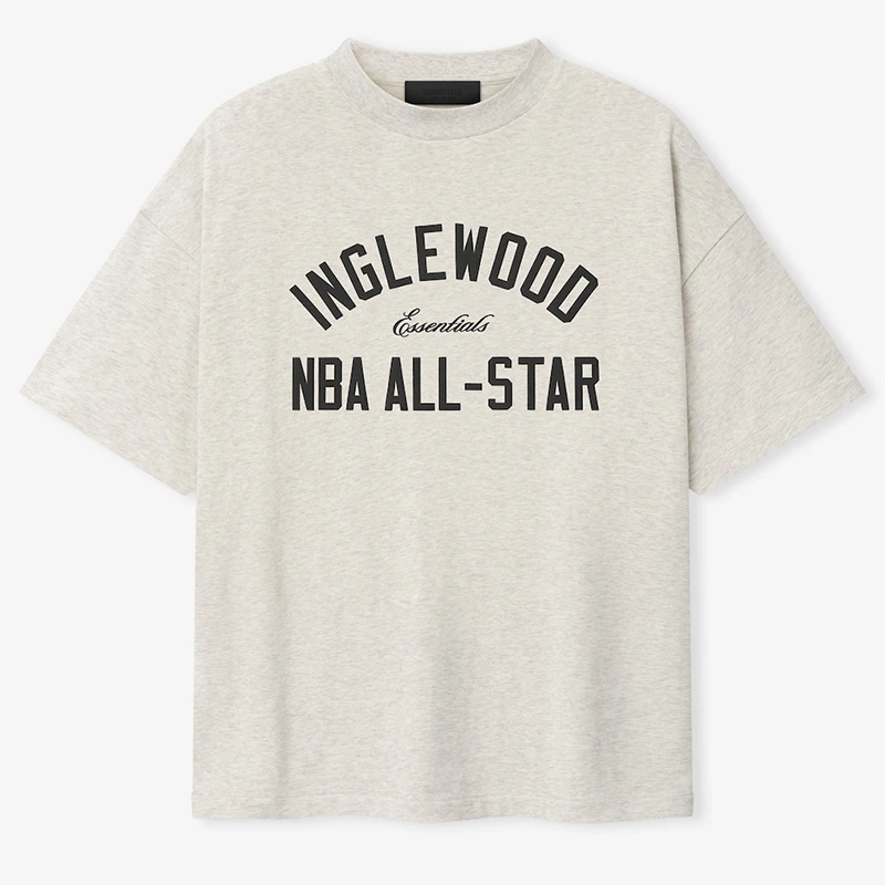 Unisex Fear of God Heather Gray 2026 NBA All-Star Game T-Shirt