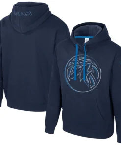 Unisex Minnesota Timberwolves Stadium Essentials Navy Elementized Hoodie