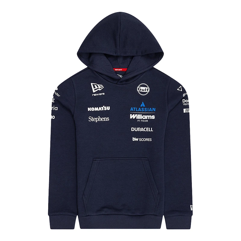 Unisex Williams Racing New Era Replica Team Hoodie - Image 2