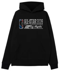 Unisex round21 Black 2026 NBA All-Star Game Court Hoodie