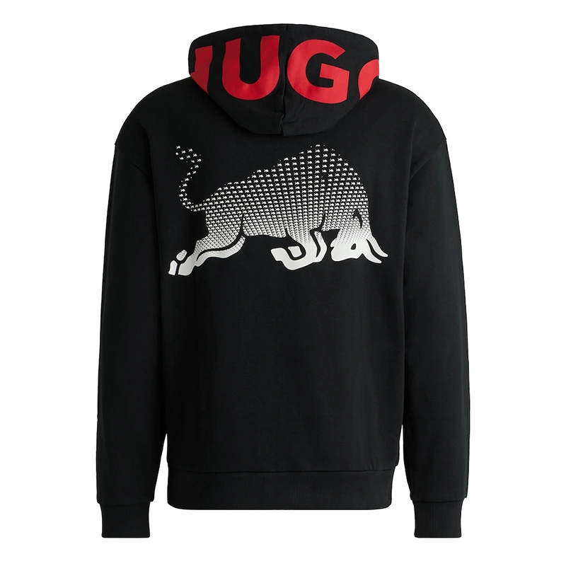VCARB Hugo Black Fanwear Pullover Hoodie - Image 3