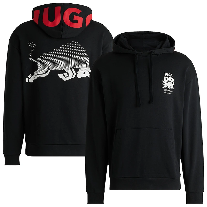 VCARB Hugo Black Fanwear Pullover Hoodie