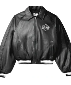 Vale Forever Valley Coach Black Leather Jacket