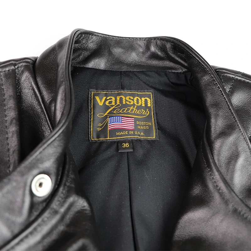 Vanson Leather Jacket - Image 4