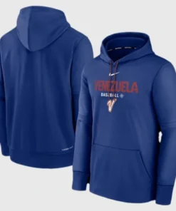 Venezuela 2026 World Baseball Classic Blue Hoodie