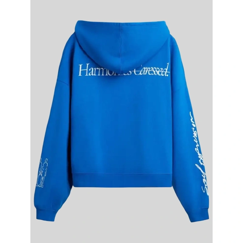 WEAK HERO CLASS 2 Go Hyun-tak Blue Hoodie - Image 2