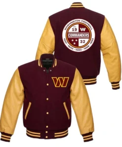 Washington Commanders Letterman Jacket