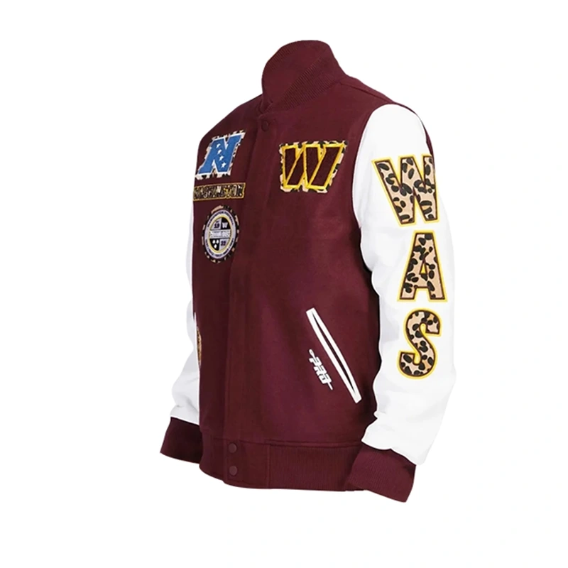 Washington Commanders Patches Varsity Jacket - Image 3